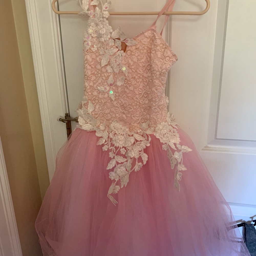 Pink ballet costume